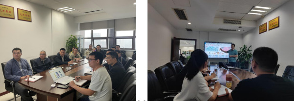 常態(tài)化開(kāi)展“每周一課”活動(dòng) 專工為新員工講授云平臺(tái)知識(shí).png